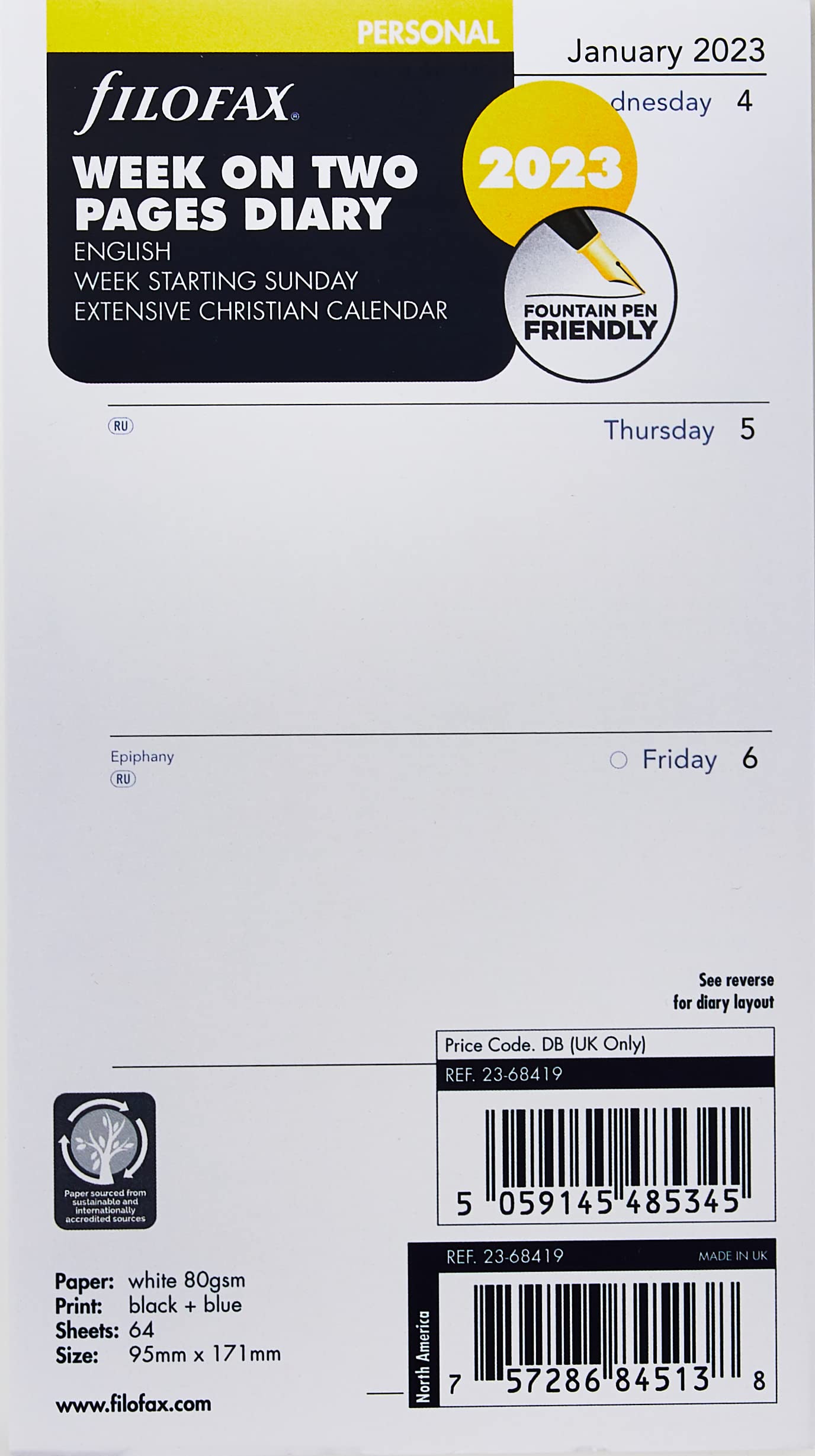 ki*まとめ買い歓迎*　様 Amazon.co.jp: Filofax ファイロファックス システム手帳 リフィル